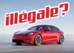 Lien vers l'atcualité La nouvelle TESLA Model S est peut-être illégale …