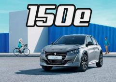 Lien vers l'atcualité La Peugeot e-208, l’électrique est à partir de 150 €/mois