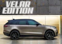 Land Rover signe le grand retour du Range Rover Velar Edition