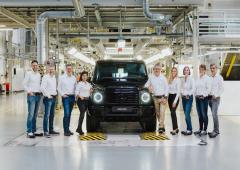Le 600 000ème Classe G de Mercedes-Benz produit !