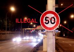 Le code de la route maintient la limitation à 70 km/h sur le périphérique parisien