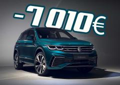 Lien vers l'atcualité Le Volkswagen Tiguan TDI R Line, NEUF, jusqu’à - 7 010€ moins cher !