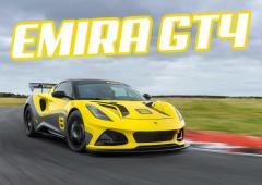 Image de l'actualité:Lotus Emira GT4 : Gentleman Driver, en piste !