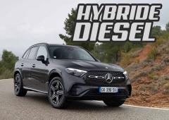 Lien vers l'atcualité Mercedes GLC 300 de : l’hybride diesel, la solution économique ?