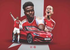 MG tire à boulet rouge sur la Premier League avec Arsenal