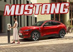 Lien vers l'atcualité Mustang Mach-E : le SUV électrique passe à 1 500 kg