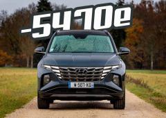 Nouveau Hyundai Tucson 230 hybride : jusqu’à 5.470€ de moins