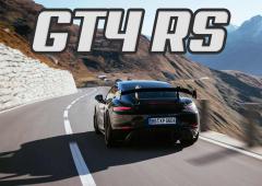 Lien vers l'atcualité Nouvelle Porsche 718 Cayman GT4 RS : la mélodie du bonheur ?