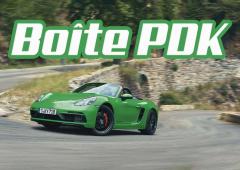 Porsche 718 Cayman/Boxster GTS et GT4 : jamais sans ma boîte !