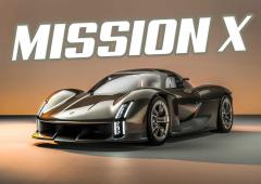 Porsche Mission X : l'hypercar électrique de 900 volts