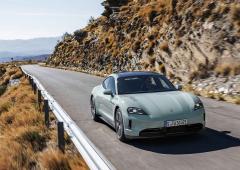 Porsche Taycan 2024 : + de puissance, recharge + rapide et + d'autonomie