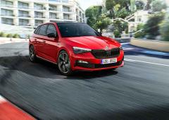 SKODA Scala Monte Carlo : en rouge et noir