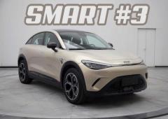 Smart #3 : une berline électrique et une version BRABUS