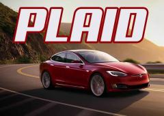 TESLA Model S : un Plaid pour bien rester au chaud !