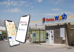 TOTAL lance son application mobile pour lavage automobile