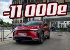 Image de l'actualité:Toyota brade la bZ4X, son SUV 100 % électrique ! Jusqu'à -11 000€