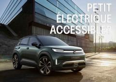 Volkswagen ID. CROSS : Le T-Cross 100 % électrique arrive !