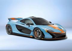 Mclaren p1 une livree gulf unique 