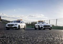 La mercedes amg gt s securise les course de formule 1 
