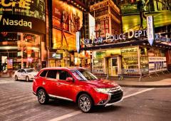 Le nouveau mitsubishi outlander de 2016 