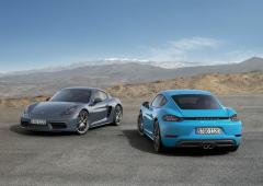 Porsche 718 cayman le coupe passe au quatre cylindres turbo 