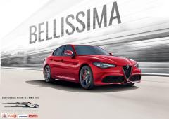 Alfa romeo giulia plus belle voiture de lannee 