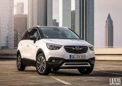 Opel crossland x confirmation des moteurs 