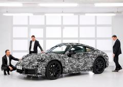 Porsche 911 la future 992 en partie devoilee 