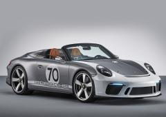 Porsche 911 speedster concept le cadeau du 70e anniversaire 