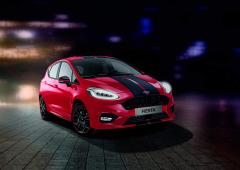 La ford fiesta st line soffre une edition rouge et noir 