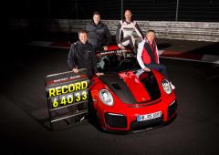 Porsche 911 gt2 rs mr le nouveau record du nurburgring 