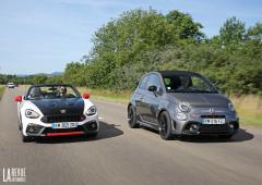 Image de l'actualité:Abarth 595c Pista vs Abarth 124 Spider : qui a la meilleure piqure du scorpion ?