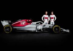 Voici l'Alfa Romeo Sauber faite pour la Formule 1 saison 2018