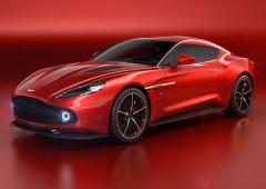 Aston martin vanquish zagato une robe haute couture 