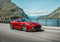 L aston martin vanquish zagato sera produite a 99 exemplaires 