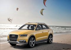 Audi q3 jinlong yufeng le dragon dore dans le vent 