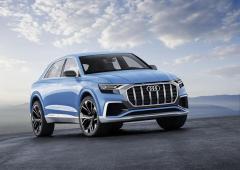 Audi Q8 concept : 448 ch en face du BMW X6