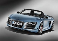 Nouvelles photos audi r8 gt spyder 