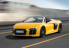 Audi R8 spyder : le chant du V10 en stéreo pour quelques kilos de plus