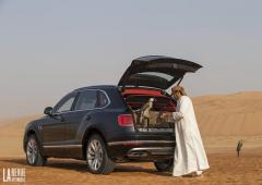 Bentley bentayga falconry mulliner pense aux fauconniers 