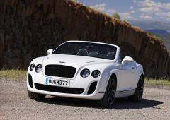 Bentley continental supersports convertible 
