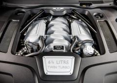 Le celebre v8 six trois quart de bentley va disparaitre 