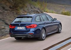 Le break de la nouvelle bmw serie 5 est a geneve 