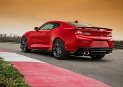 Une vitesse de pointe de 320 km h pour la chevrolet camaro zl1 