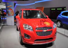 Nouvelles photos chevrolet trax manchester united 