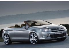 Citroen c5 cabriolet avec le vent en poupe 