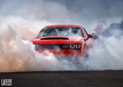 Dodge challenger demon gardee secrete meme en interne 