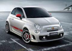 Fiat 500 abarth pique par le scorpion 