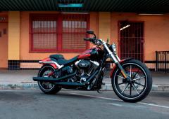 Harley davidson breakout un veritable chopper 