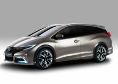 Civic tourer honda se lance dans le break compact 